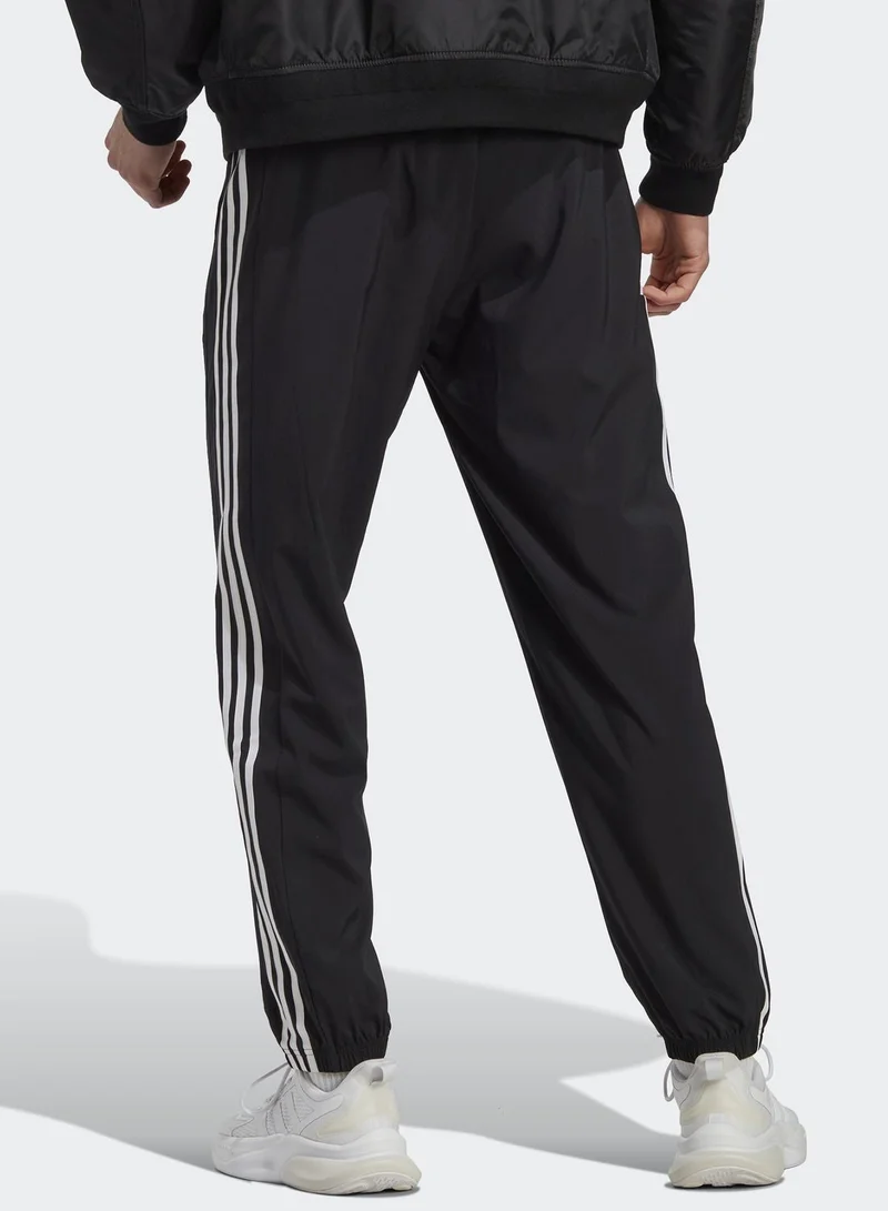 adidas بنطلون تدريب أسود