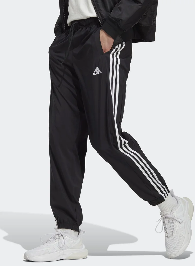 adidas بنطلون تدريب أسود
