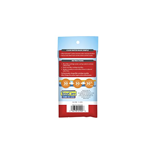 Tetra Filter Aquarium Cartidges, Removes Odors and Discoloration, Ready to Use, Small Whisper Filters, 2 Count - Image 2