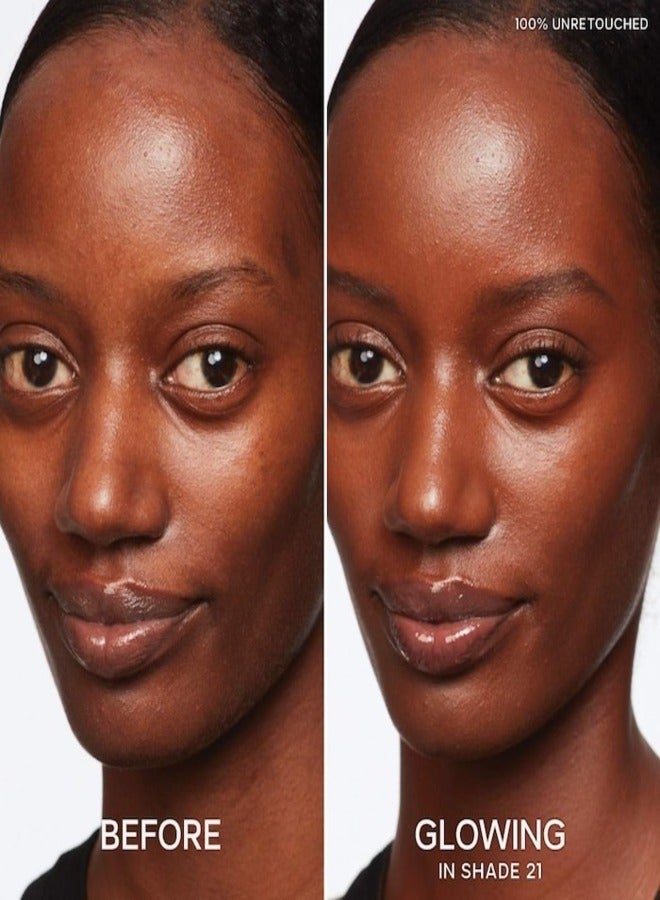 Saie   Slip Tint Total Radiant Concealer with Niacinamide ,    21 - deep with warm undertones 5ml - Brightening & Hydrating Finish - Image 3