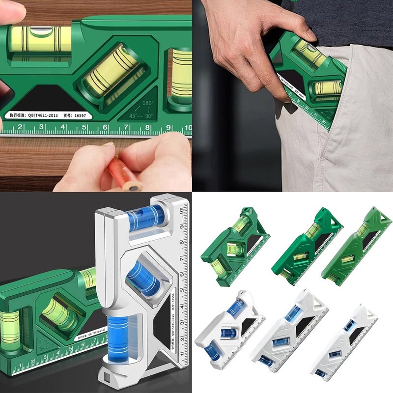 Multifunction Protractor Levels Construction Levels for Precise Horizontal & Vertical Measurements in Any Accurate Angles Finders - Image 2