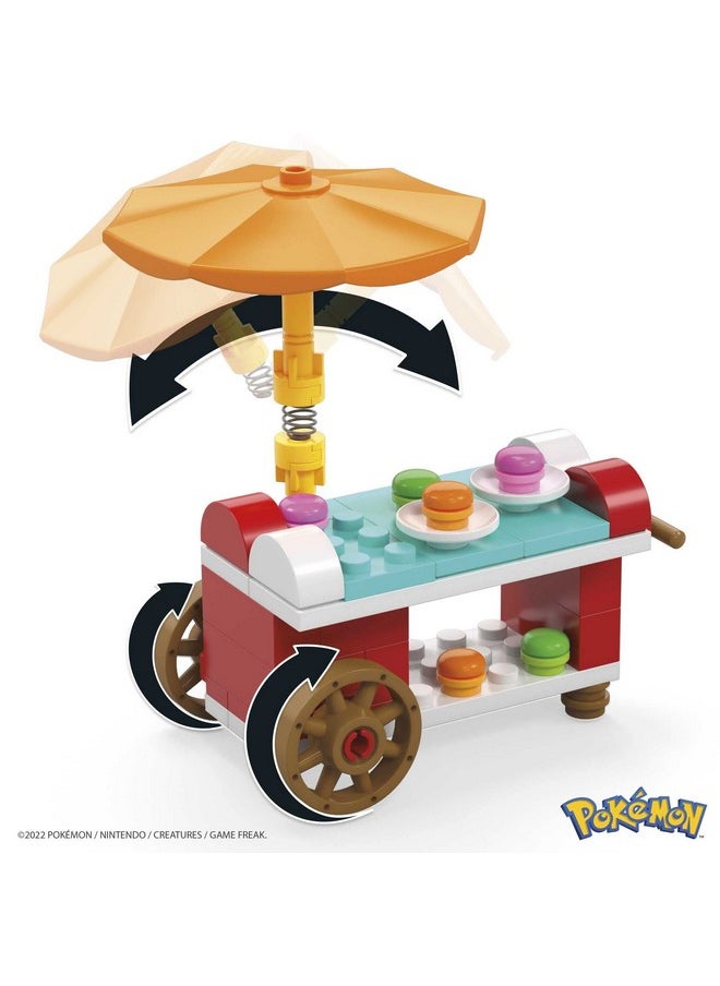 Mega Brands MEGA Pokémon Action Figure Building Toys Set, Pokémon Picnic with 193 Pieces, 2 Poseable Characters, Eevee and Riolu, Gift Idea for Kids  - Image 5