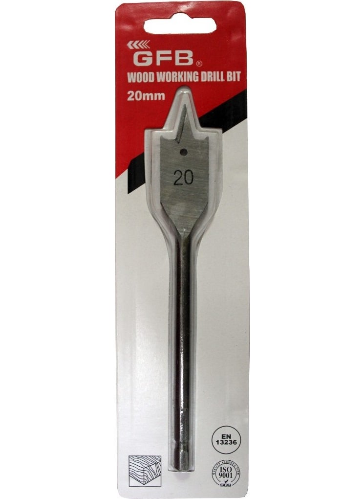 Leaf Drill Bit 20 mm (Hex Shank)