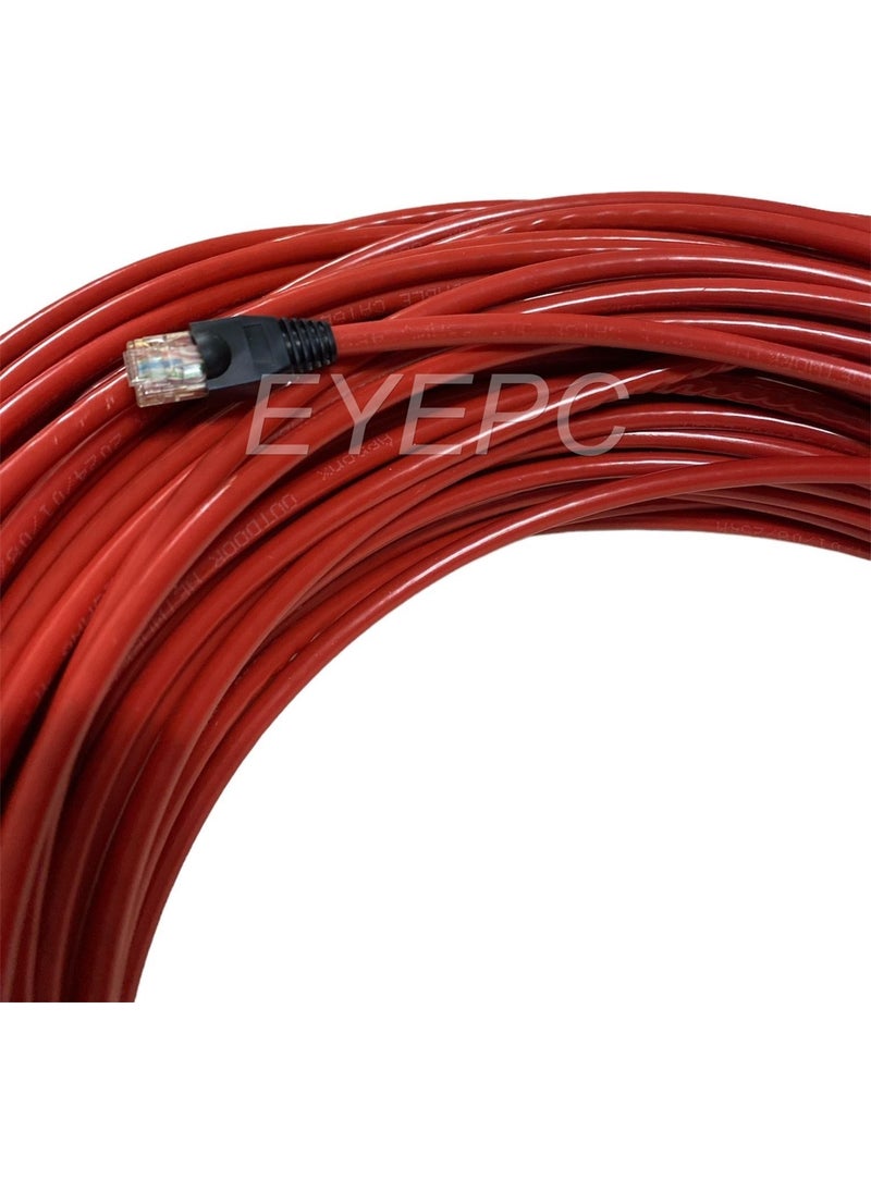 NCP - 90MT 90METERS Outdoor Cat6 Cable Modem PC Computer Internet Cable KRMZ90 - Image 1