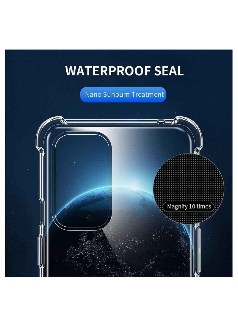 Case for OnePlus Nord 2 5G Case Cover Back Air Cushion Soft Silicone Shockproof Protective Bumper Shell Corner,