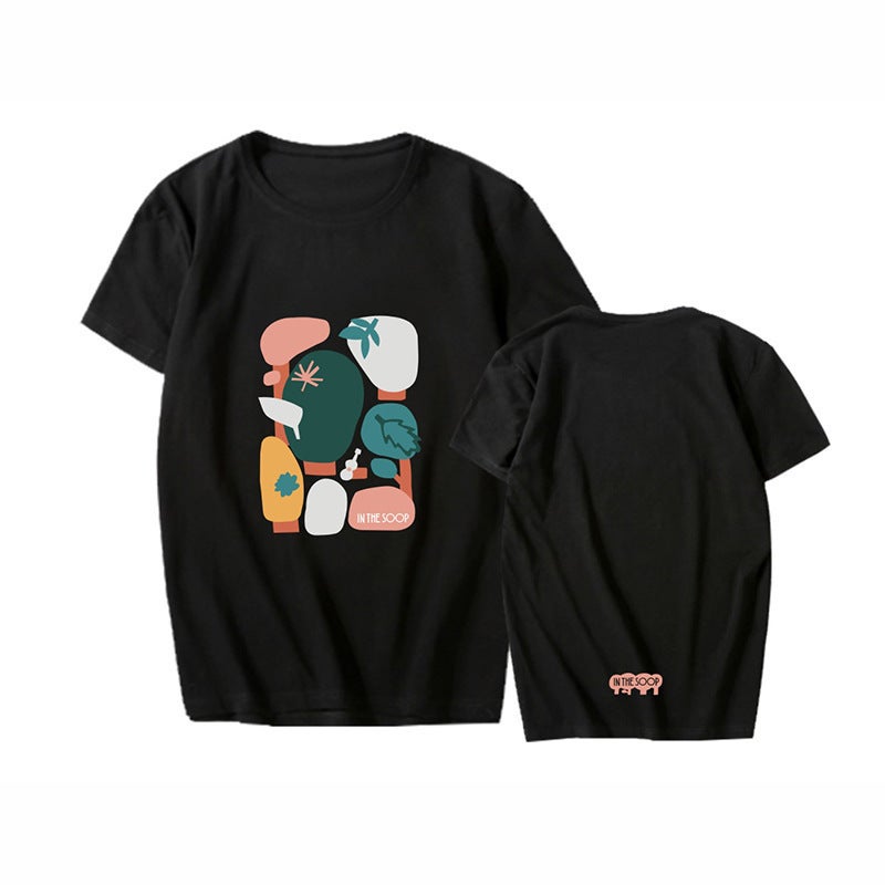 Hallyu Fans In The Soop T-Shirt Cotton High Quality O Neck Short Sleeve Tees For Boys - Image 4