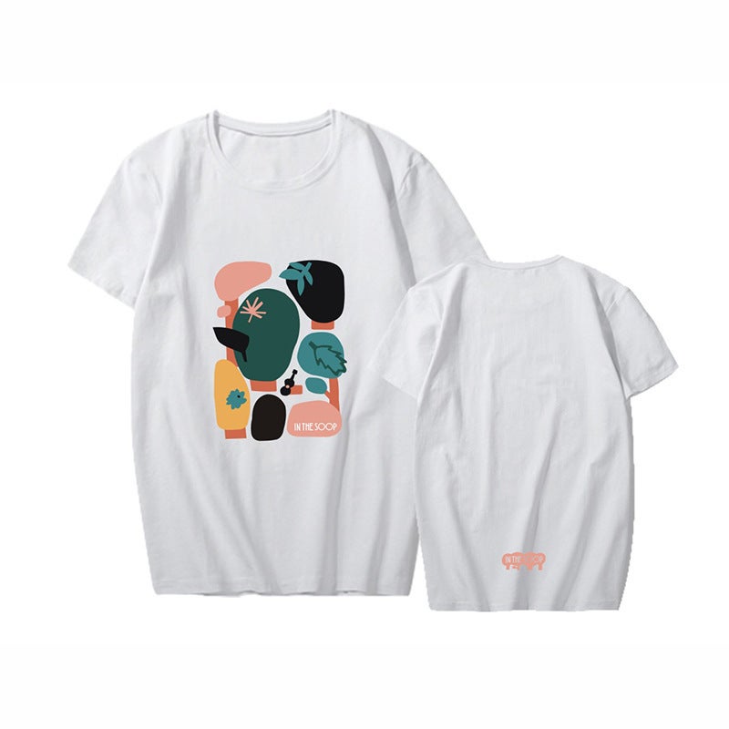Hallyu Fans In The Soop T-Shirt Cotton High Quality O Neck Short Sleeve Tees For Boys - Image 3