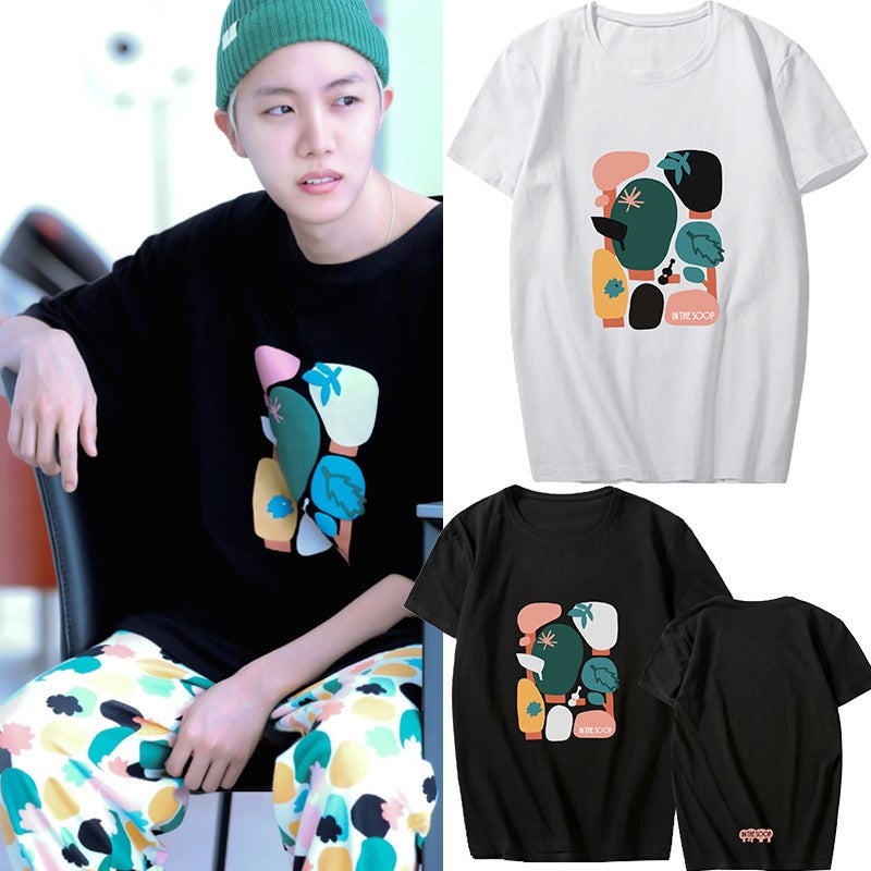 Hallyu Fans In The Soop T-Shirt Cotton High Quality O Neck Short Sleeve Tees For Boys - Image 2