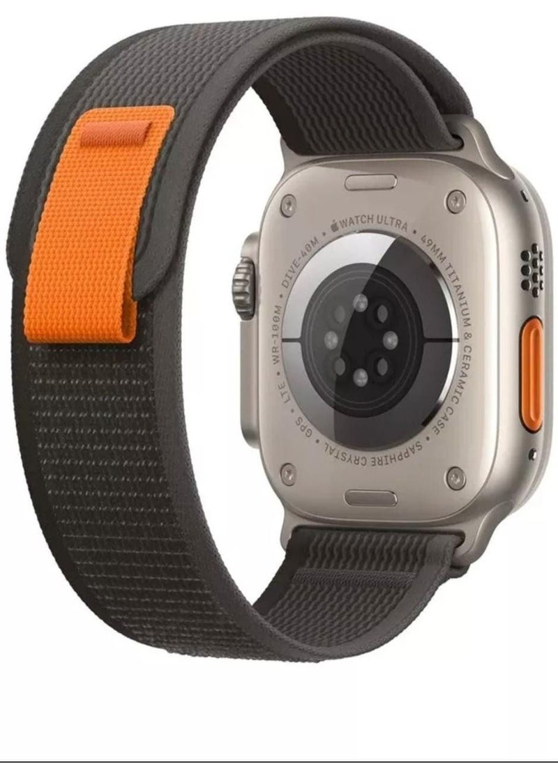 Generic - The new Apple Watch bracelet great shape attractive, modern black and gray color size 45 - Image 1