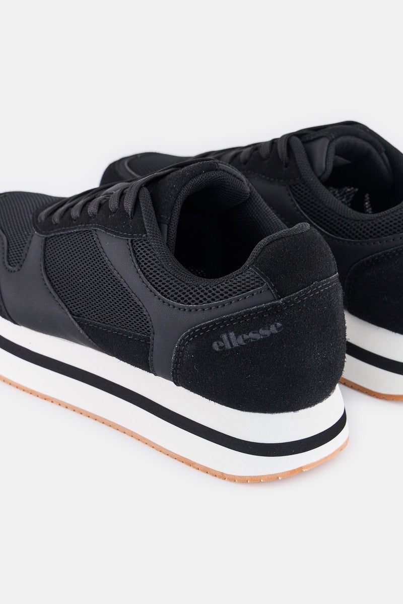 Ellesse Women Lace Up Outdoor Shoes, Black - Image 2