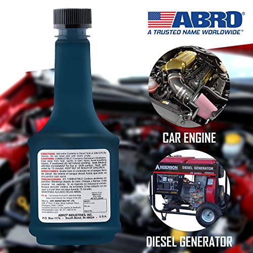 Abro DT-508 SUV Car Diesel Fuel Treatment for Injector Cleaning & Easy Fuel Combustion (354 ml) - Image 5