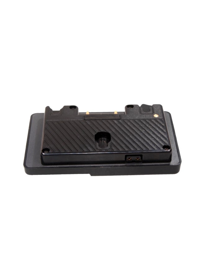 لوحة محول بطارية من منفذ بطارية جولد ماونت إلى في ماونت مع منفذ D-tap أسود - Image 1
