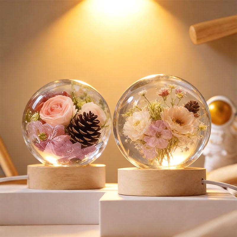 Loyohep Set of 4,3",2.5",2",1.7",1.3",0.9" Clear Sphere Molds Silicone,Large 3D Seamless Sphere Silicone Molds for Resin Casting,Round Ball Orbs Epoxy Resin Molds for Jewelry, Soap, Candle,Flower DIY - Image 2