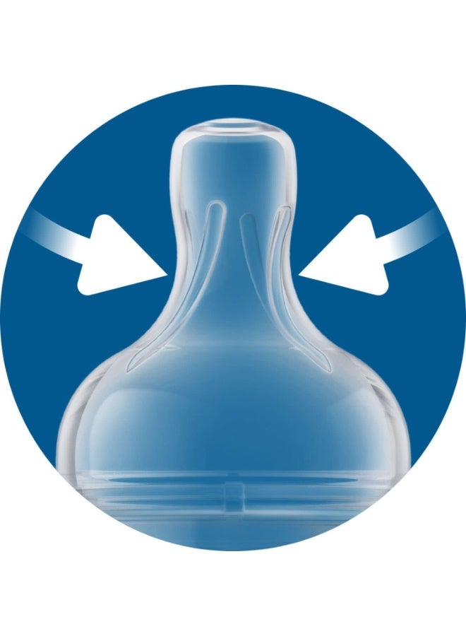 فيليبس ببرونة أطفال مضادة للمغص – 330 مل مع حلمة مهواة، خالية من BPA ومتوافقة مع صمام إير فري - Image 4