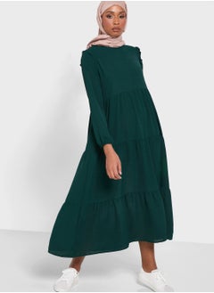Ruffle Detail Dress