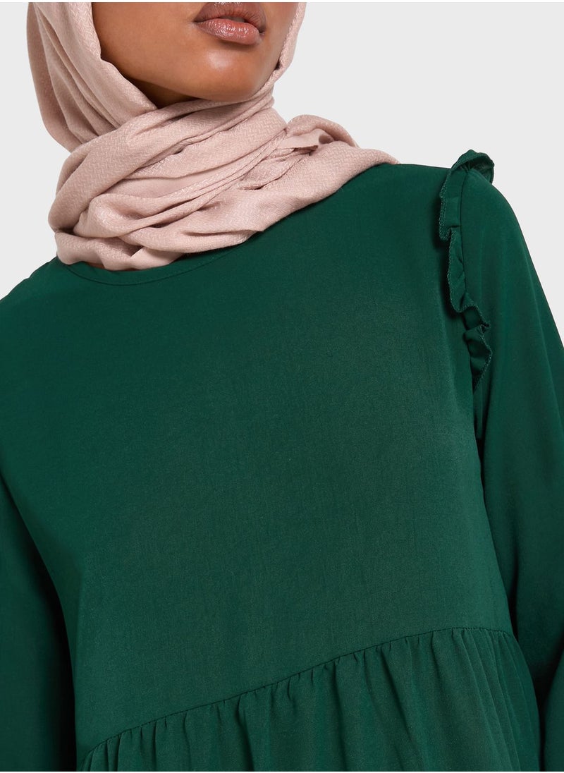 Khizana - Ruffle Detail Dress - Image 1