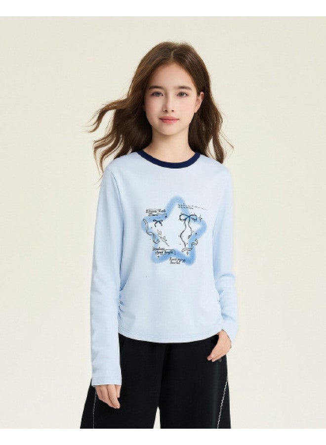 DEESHA Girls 26 Spring Older Kids Spring Outfit Children's Long Sleeve Top - Image 1