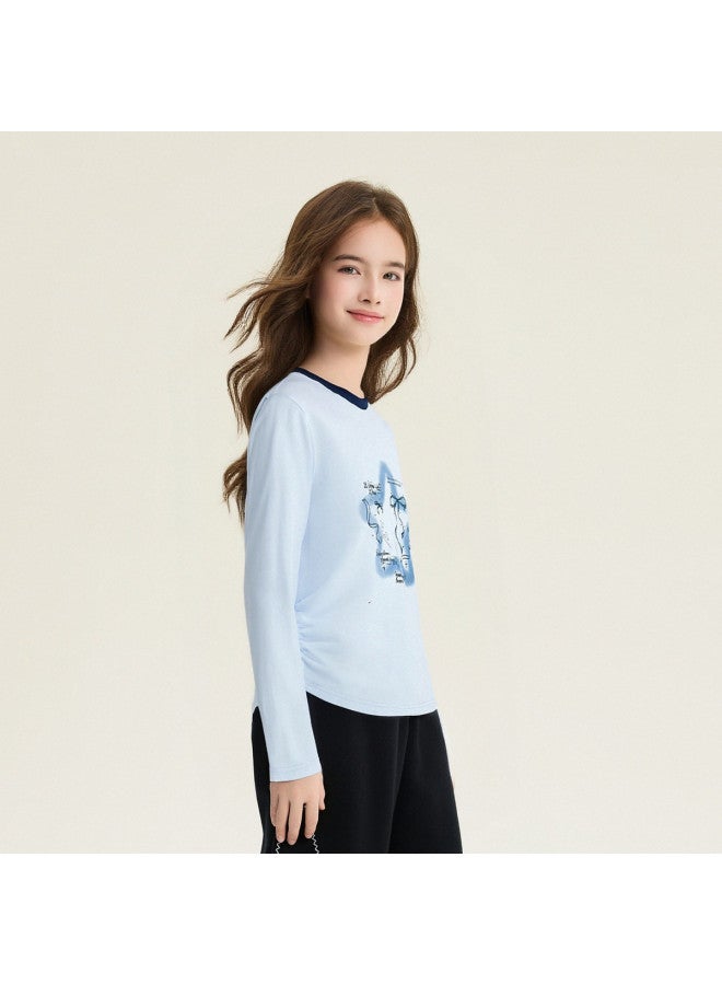 DEESHA Girls 26 Spring Older Kids Spring Outfit Children's Long Sleeve Top - Image 3