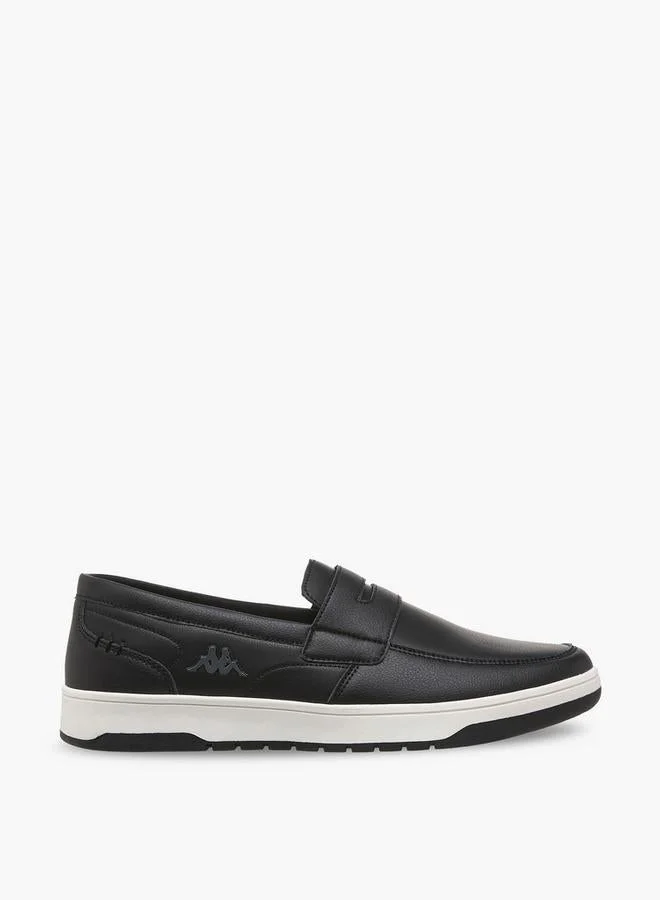 كابا Men Logo Slip-On Loafers