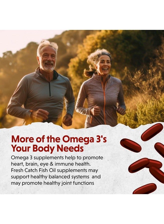 Barlean's Fish Oil Omega 3 Supplement, High Potency Ultra EPA DHA Fatty Acid Softgels, 1000mg Orange Flavored Fish Oil Pills, 60 Count - Image 4