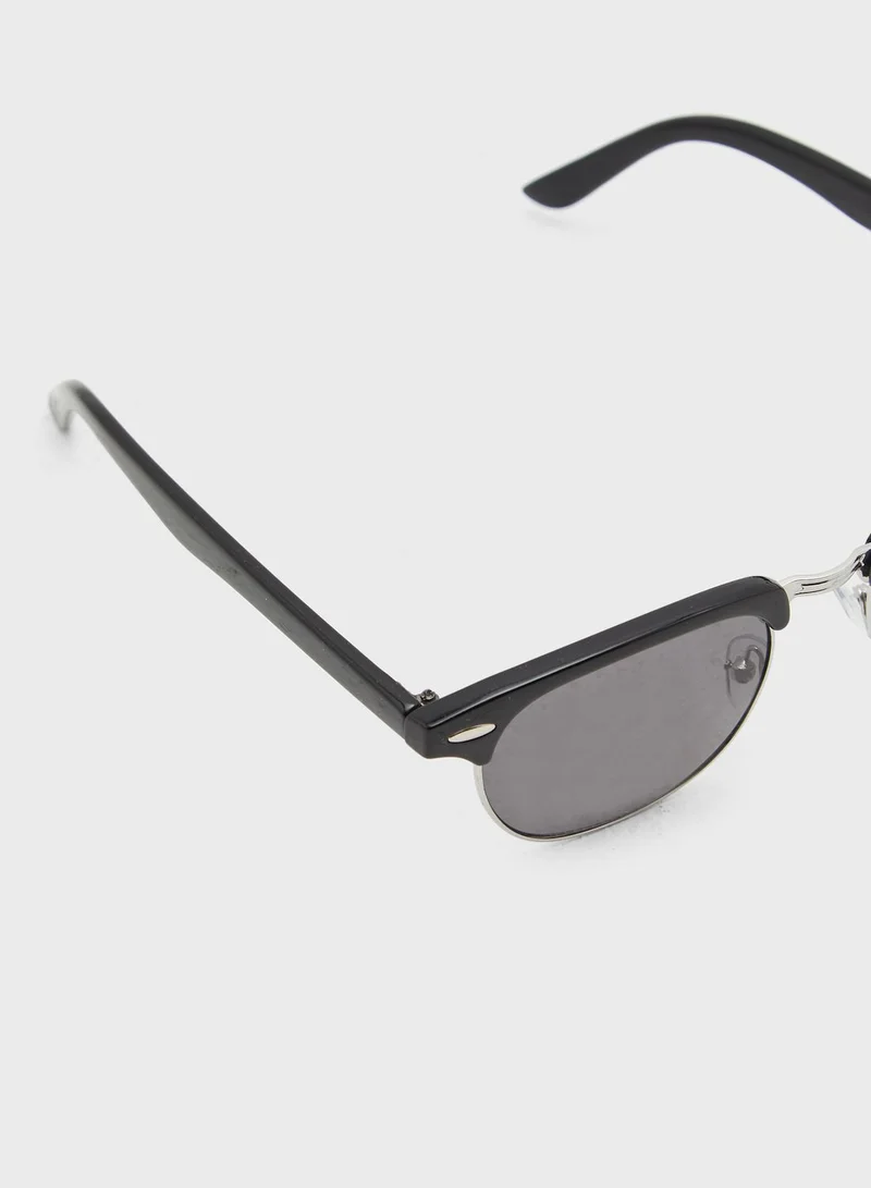 BURTON Austin Retro Clubmaster Sunglasses