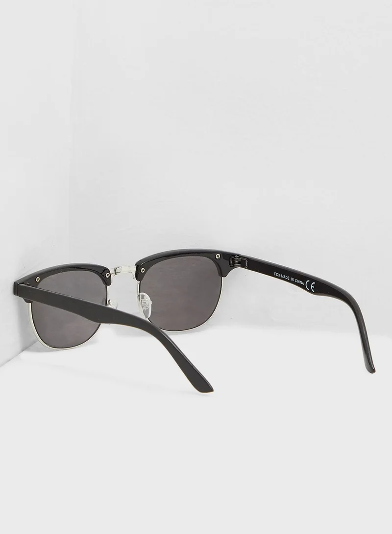 BURTON Austin Retro Clubmaster Sunglasses