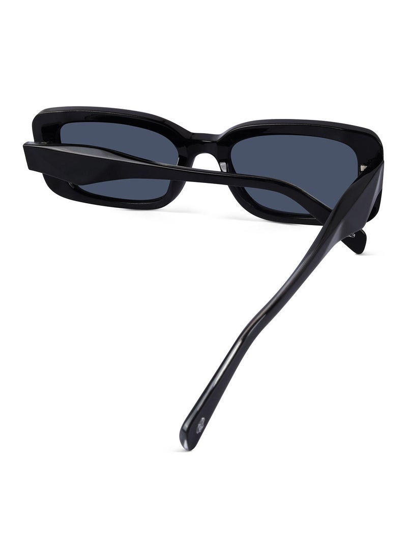 Woggles - Red Pappy Eldrion Black Oversized Sunglasses - Image 1