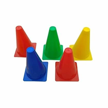 Fitfix Elevate Your Training Events with Fitfix® Sports Cone Marker pack of 12 Pcs Set Unleash Versatility and Durability for Every Activity - The Ultimate Solution comes in pack of 12 Pcs 9 inch Multicolour - Image 5