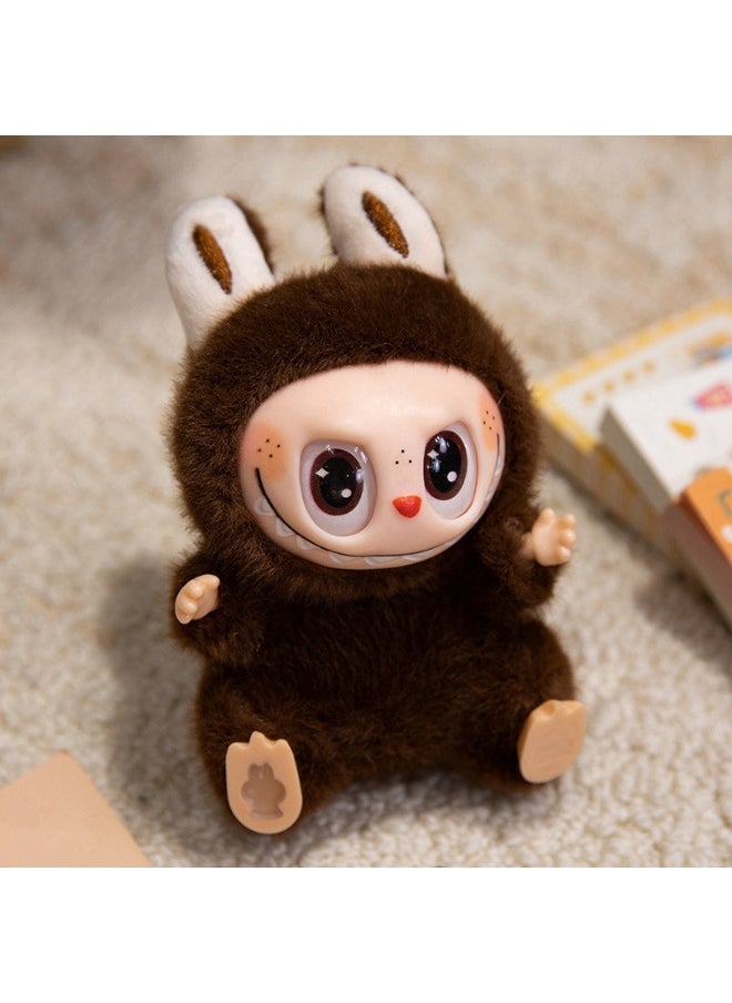 Cute Labubu Plush Toy Pendant Plush Keychain Bag Pendant  - Image 1