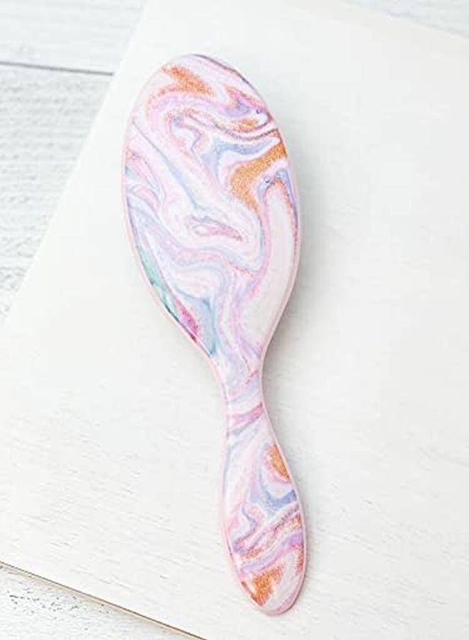 CALA Wet-N-Dry Detangling Hair Brush (Pastal Dreams) - Image 1