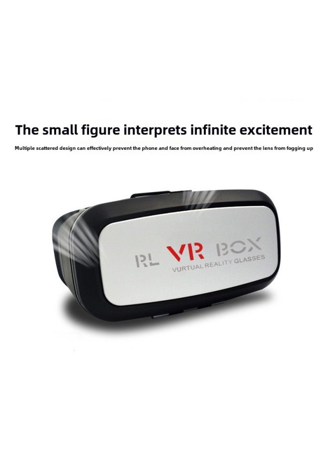 Generic Direct Vr Glasses Virtual Reality Head-mounted Vrbox 3d Glasses VRBOX A Generation Of Hair-Color:VR-1 Silver  - Image 4