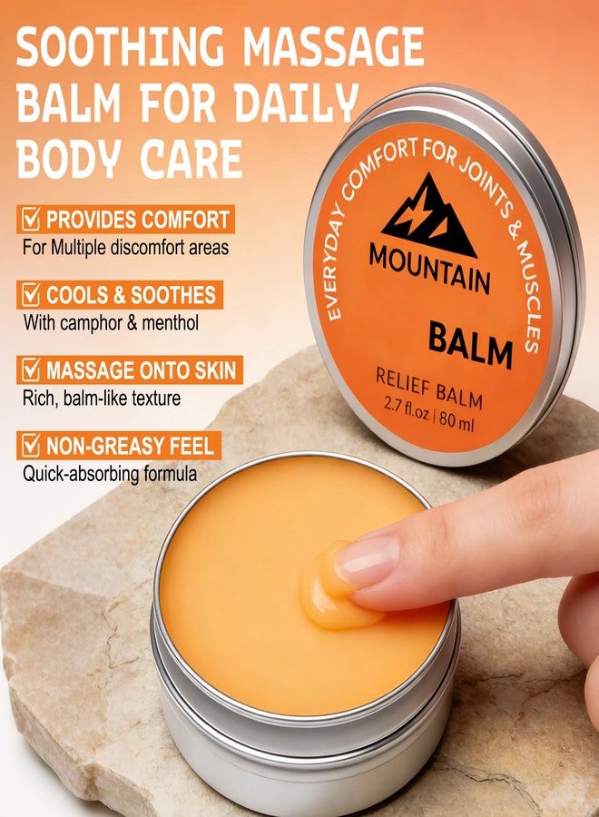 2Pcs Balm, Relief Balm, Fast Absorbing, Non-Greasy Formula, Soothing Gel Cream for Knee, Foot, Back - Image 5