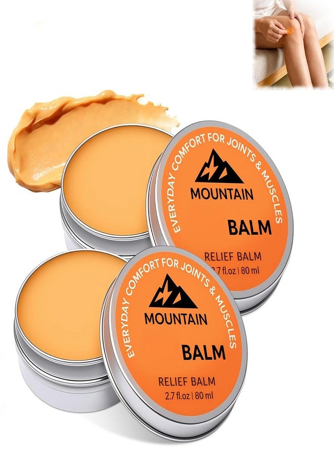 2Pcs Balm, Relief Balm, Fast Absorbing, Non-Greasy Formula, Soothing Gel Cream for Knee, Foot, Back - Image 1