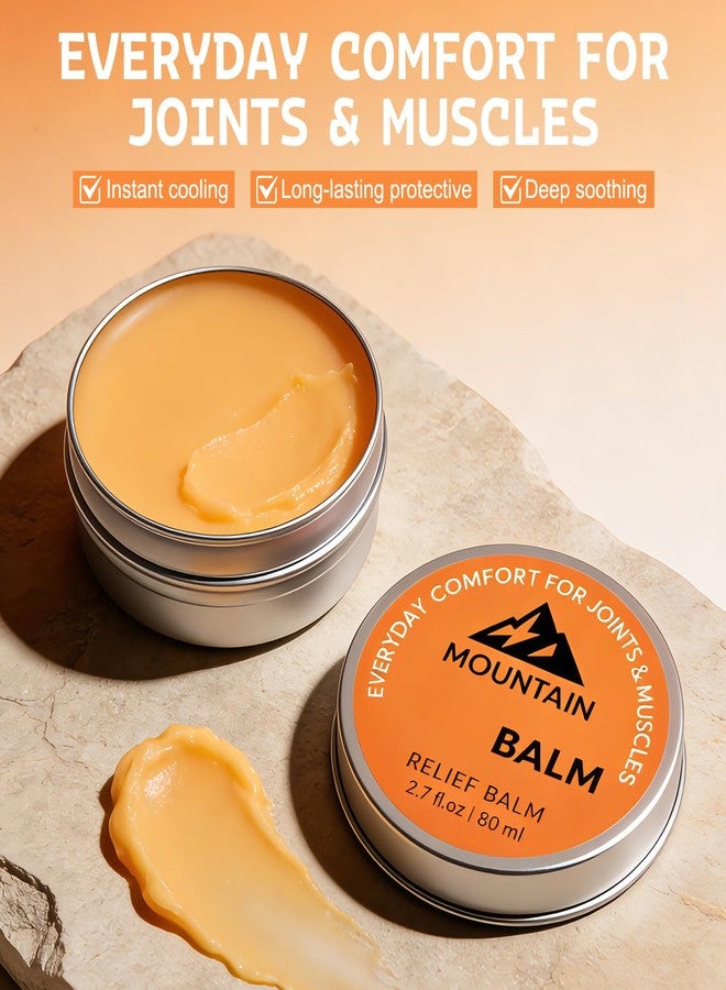 2Pcs Balm, Relief Balm, Fast Absorbing, Non-Greasy Formula, Soothing Gel Cream for Knee, Foot, Back - Image 2