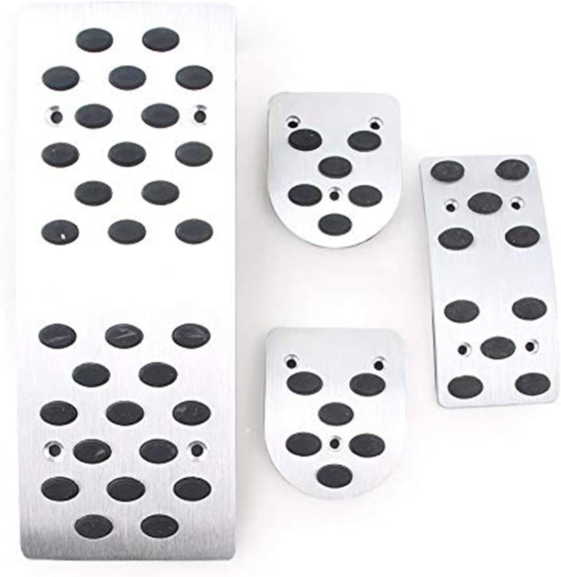 Wivplex Aluminum Foot Pedal Cover Set for Toyota - Image 2