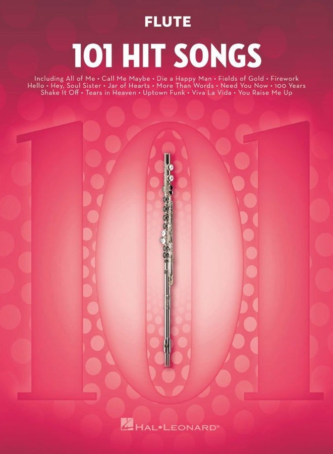 101 Hit Songs for Flute