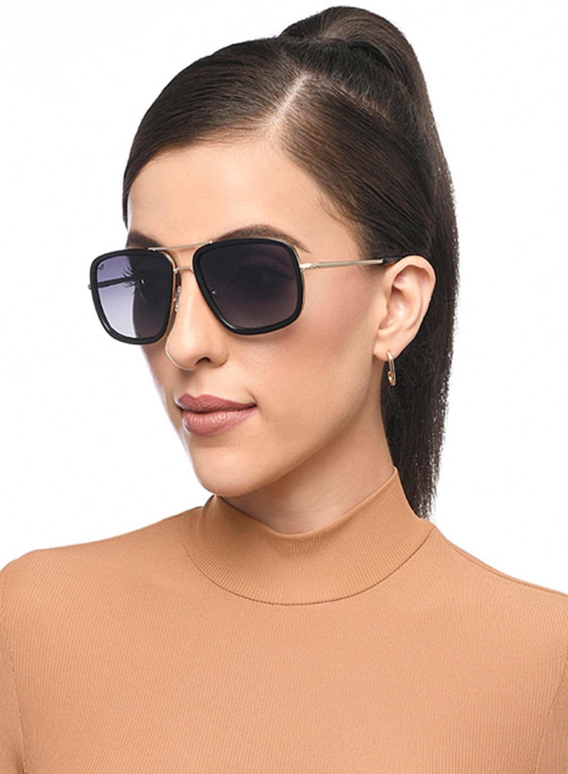 VINCENT CHASE Unisex Vincent Chase By Lenskart | Full Rim Square Branded Latest and Stylish Sunglasses | Polarized and 100% UV Protected | Men & Women | Large | VC S11748 - Image 4