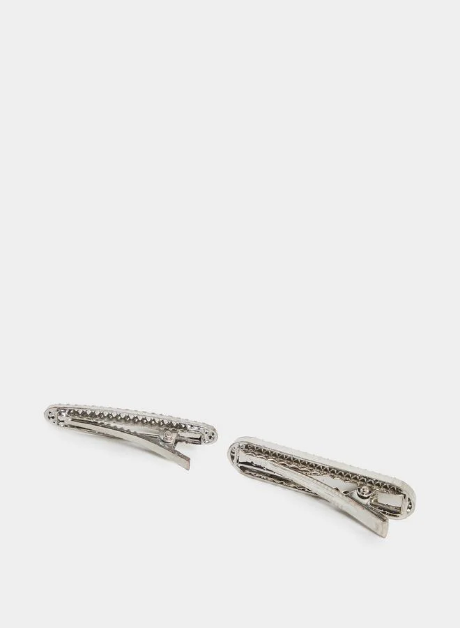 Styli Pack of 2 - Embellished hair Clip