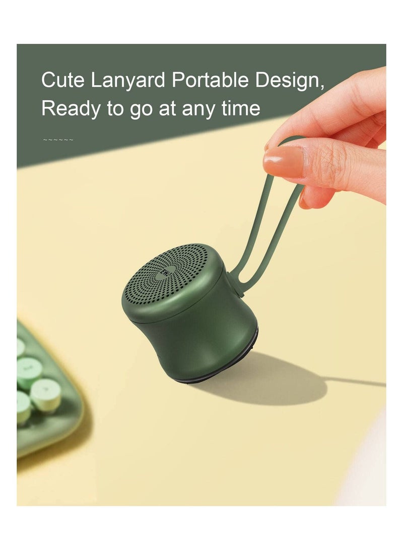 EWA مكبر صوت بلوتوث صغير EWA A119 مع حبل IPX7 مقاوم للماء ومكبر صوت لاسلكي محمول للمنزل والمكتب والسفر والخارج (أخضر) - Image 3