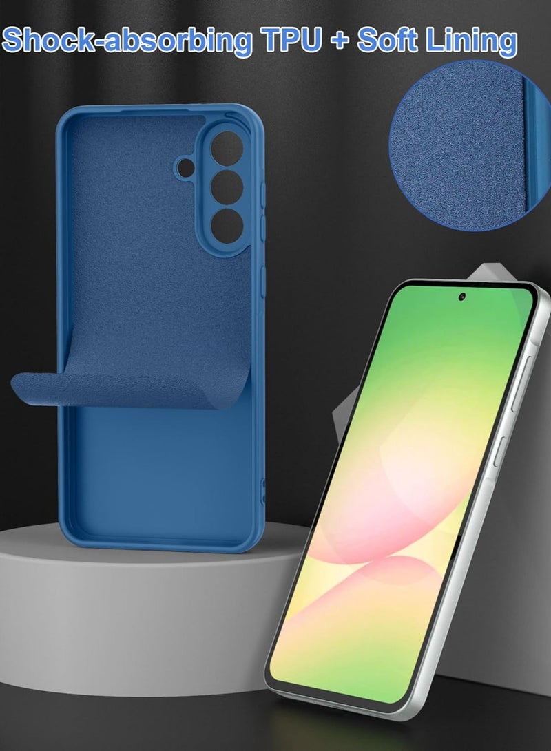 BORTONY Samsung Galaxy A56 Case Cover Premium Liquid Silicone Case with Soft Microfiber Lining Cushion Protective Cover for Samsung Galaxy A56 5G 6.7-inch - Image 5