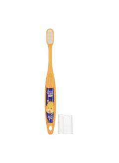 GuruNanda GuruNanda, Kids, Bristle Toothbrush, Ages 2+, Extra Soft, Giraffe , 1 Toothbrush + 1 Cover  - Image 3