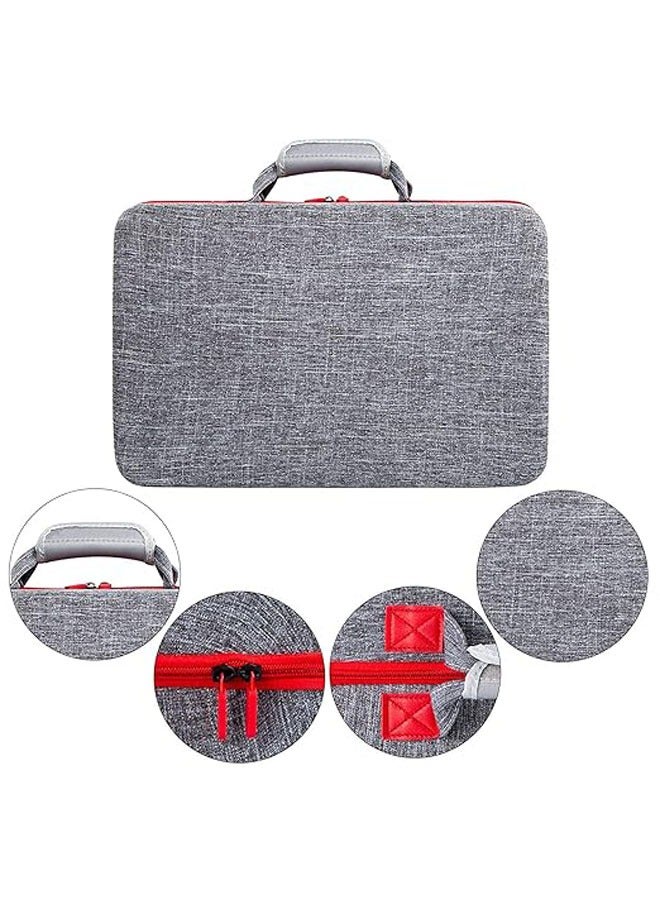 PS5 Storage Bag, PS5 Suitcase, PS5 Travel Bag, PS5 Travel Bag Waterproof Shoulder Bag Playstation 5 with storage compartments on both sides - Image 3