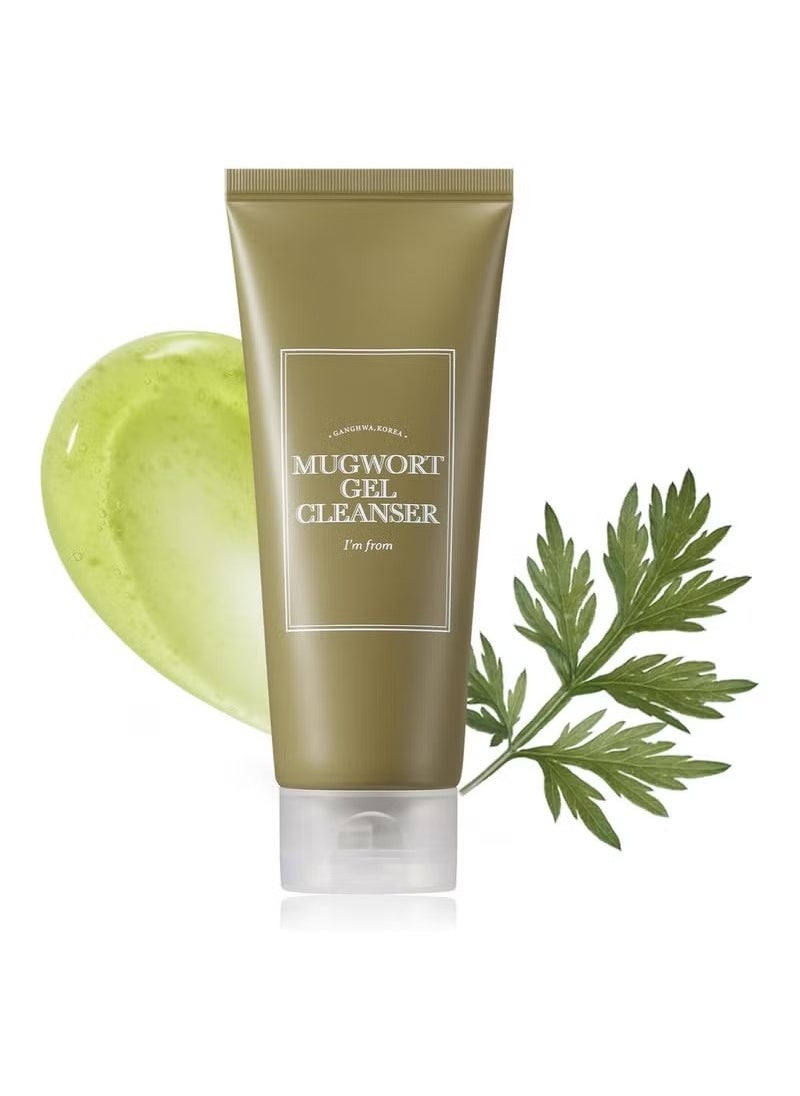 I'M FROM Mugwort Gel Cleanser, with 60% Mugwort Extract, Natural Herbal, Calming Soothing, Micro Cleansing, Suitable for All Skin Types, Gentle Gel Cleanser (150ml / 5.07fl.oz)  - Image 1