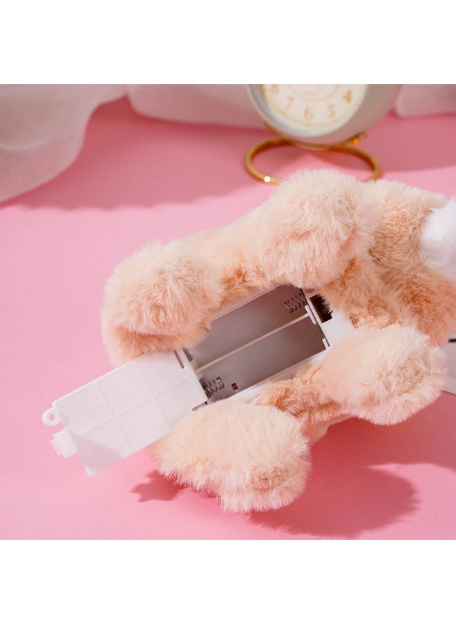 Simulation Electric Plush Toy Dog Adorable Pet White Rabbit Play House Cute Rabbit Will Go Will Call The Stall Supply-Color:Colorful Rabbit-Specifications:Ordinary  - Image 5