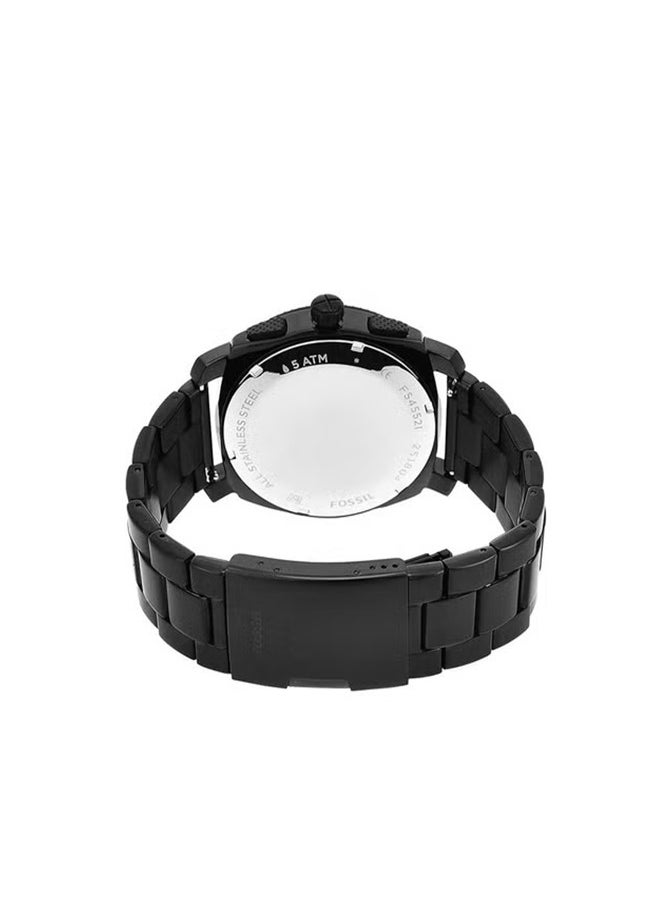 FOSSIL Fossil Men's imported waterproof stainless Steel Quartz Watch -FS4552  - Image 3