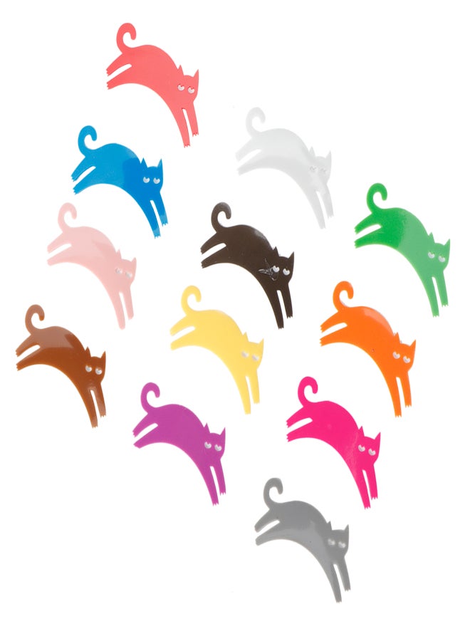 24pcs Silicone Cat Dog Animals Shapes Wine Glass Marker Drinking Cup Identifier Party Cup Sign - Image 3