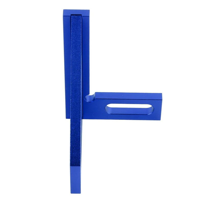 3D Multi Angle Measuring Ruler, Aluminum Alloy Woodworking Square Protractor with 45 and 90 Degree Angles, Layout Measuring Tool for Carpenter Engineer DIYer (Blue) - Image 3