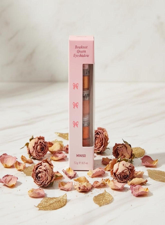 Miniso Bowknot Queen Eyeshadow(Sunset Glow) - Image 5