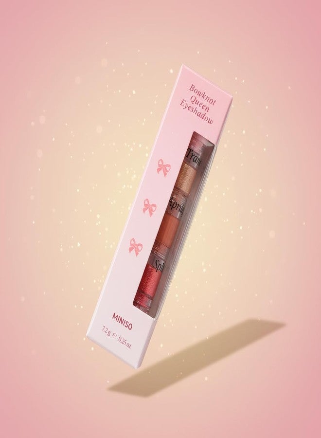 Miniso Bowknot Queen Eyeshadow(Sunset Glow) - Image 4