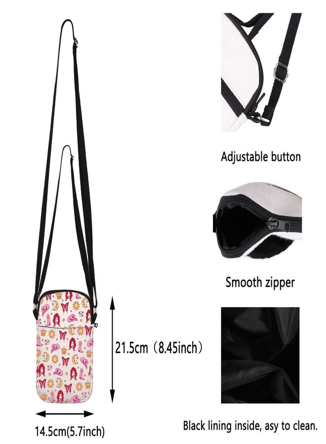 TOBGBE Music Lover Gift Midwest Princess Pink P Club Crossbody Bag Singer Fan Lyrics Music Concert Merch (Boot Crossbody) - Image 2